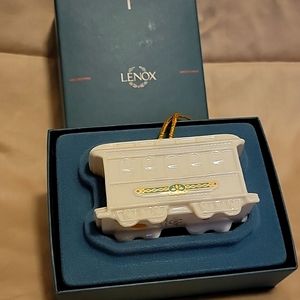 Lenox China 1991 Passenger Car Ornament